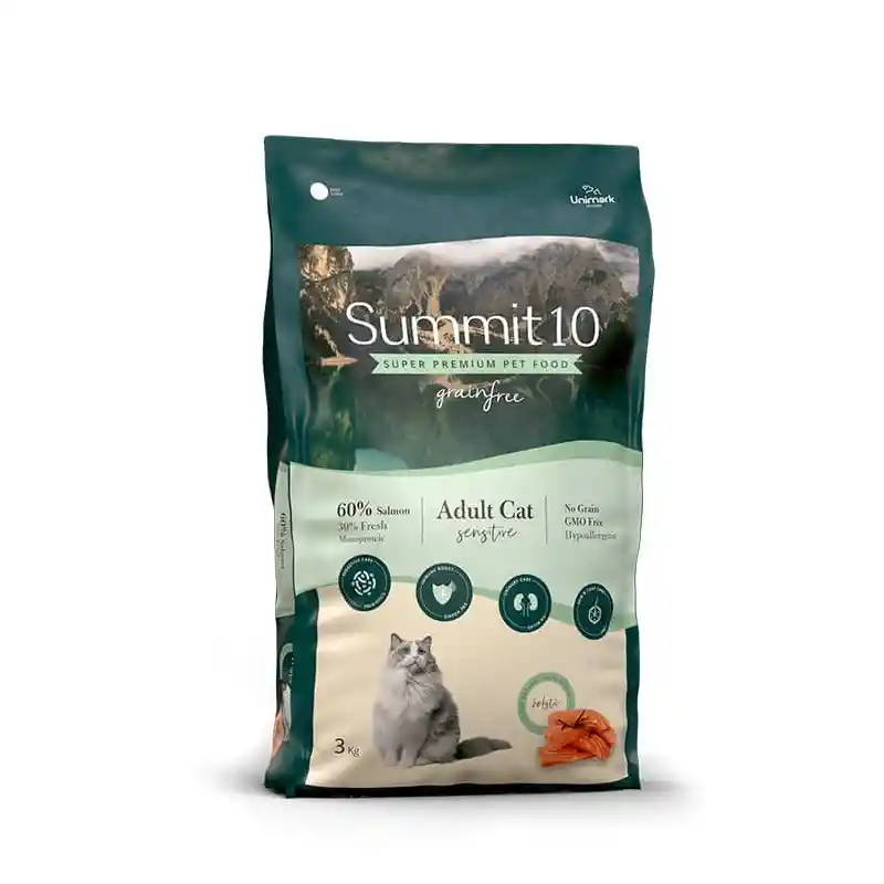 Summit 10 Grain Free Cat Sensitive 3 Kg