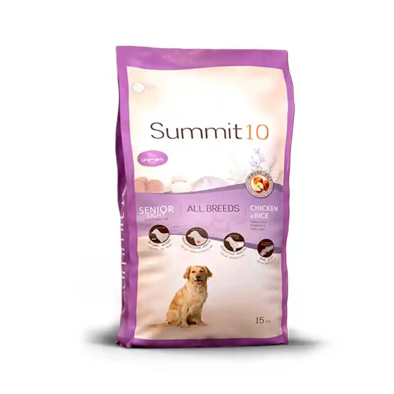 Summit 10 Life Stages Senior/light Chicken Rice 15 Kg