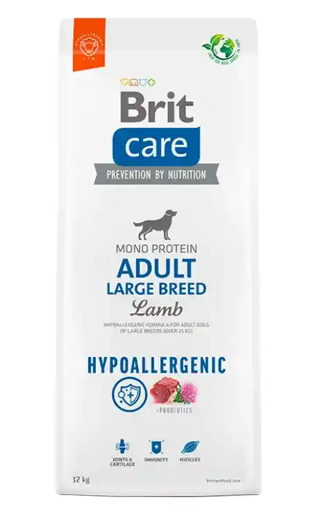 Brit Care Dog Hypoallergenic Adult Large Breed Lamb 12k