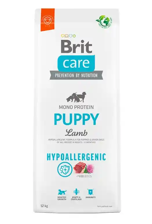 Brit Care Dog Hypoallergenic Puppy Lamb 12 Kg