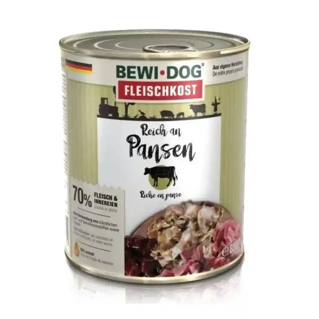 Bewidog Lata Rico En Panza 800g