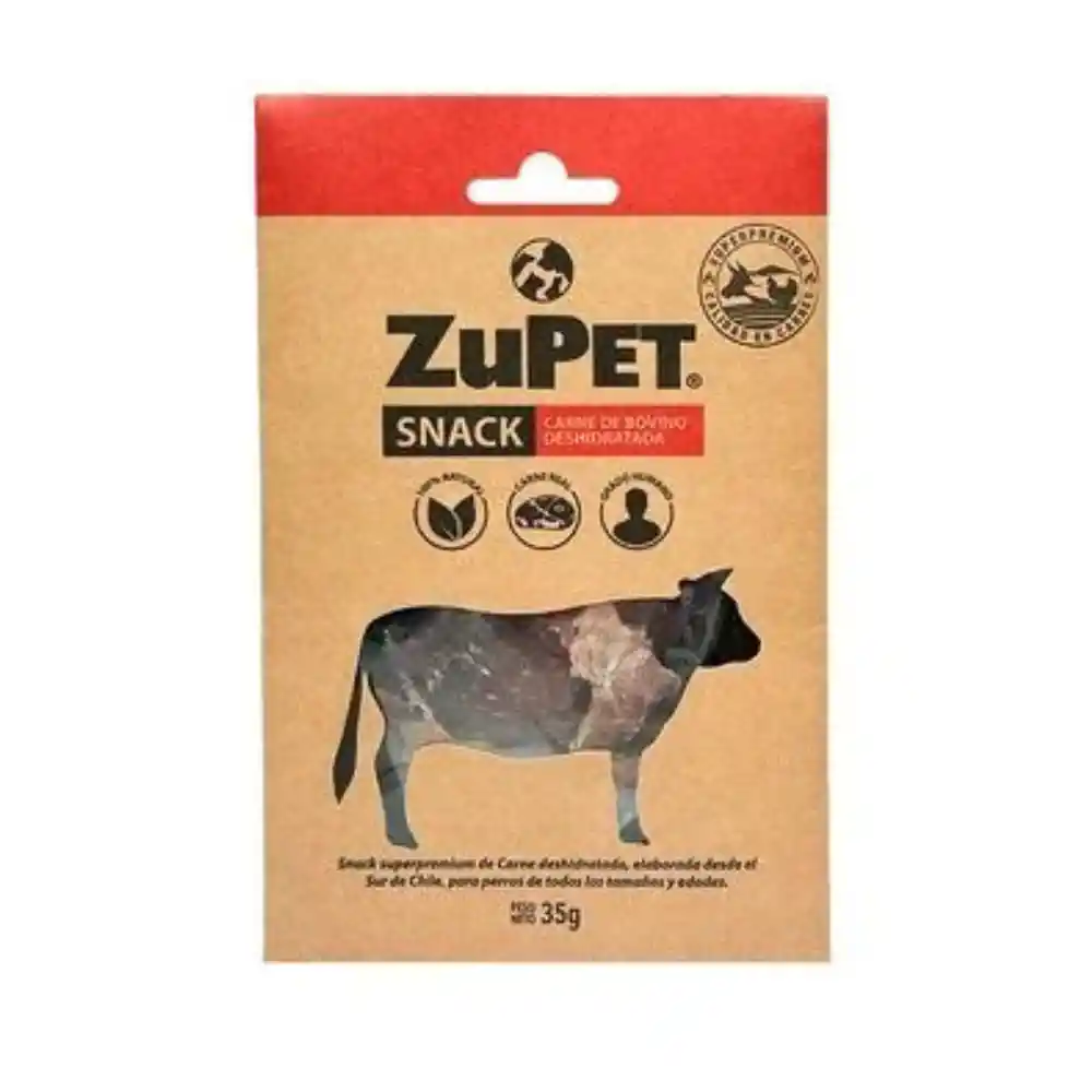 Zupet Snack Para Perros Deshidratado Carne De Bovino