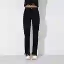 Pantalón Slim Plumas Desmontables Negro Raindoor 44