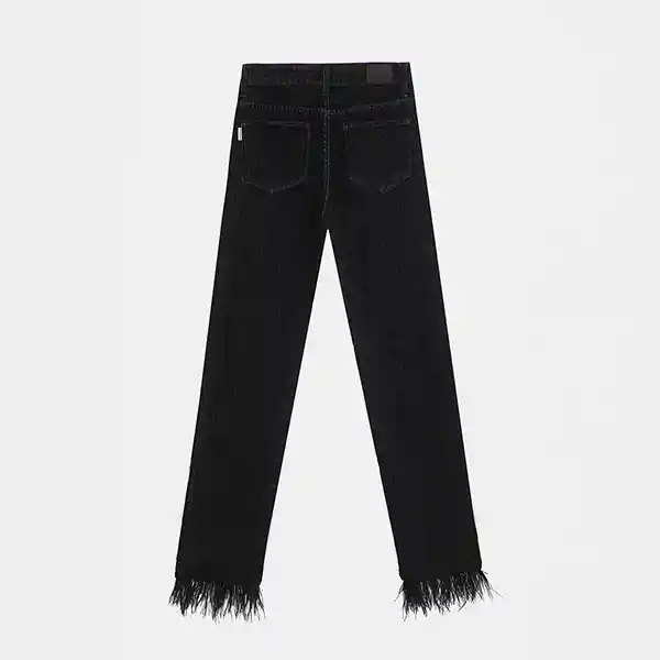 Pantalón Slim Plumas Desmontables Negro Raindoor 44