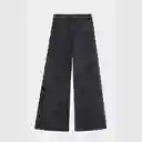 Pantalón Ancho Corte Entrepiernas Negro Raindoor 42