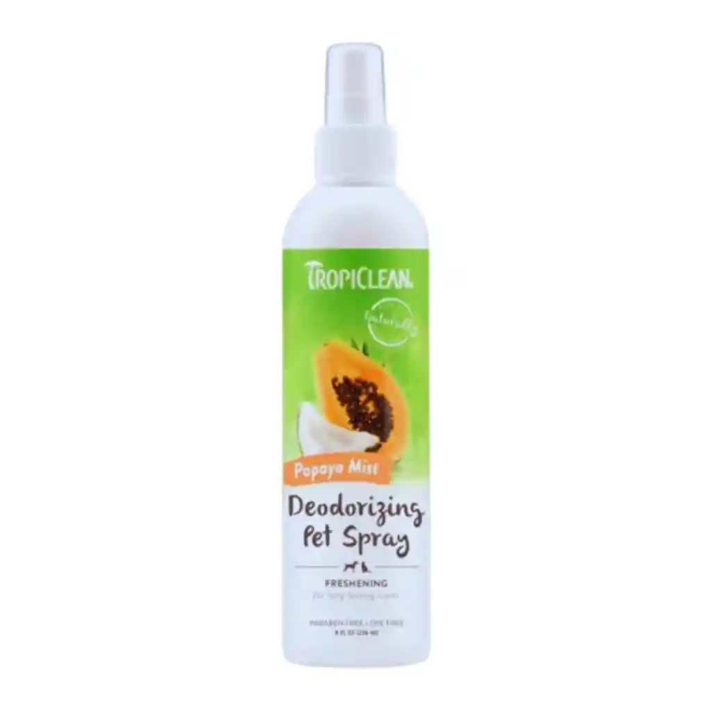 Tropiclean, Colonia Spray Mascotas, Papaya Mist (236ml)