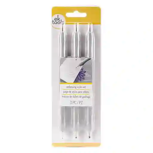 Set De 3 Embossing Pen (acocadores) – Ek Tools