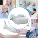 Pato Urinario Masculino Con Tapa Y Mango Blanco