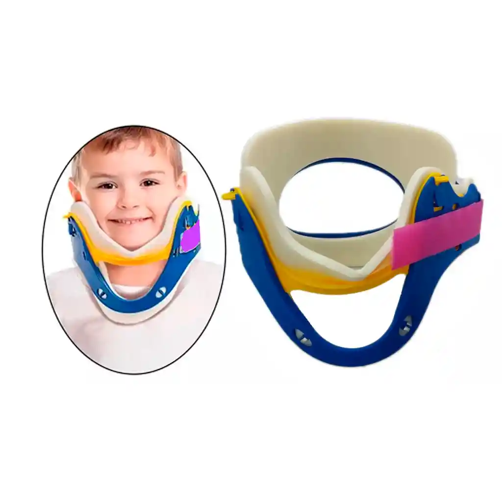 Cuello Collarin Cervical Rigidio Pediatrico Niños