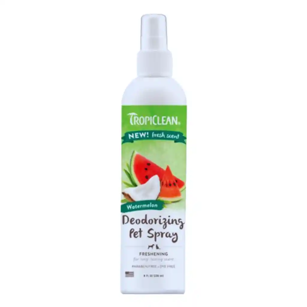 Tropiclean, Colonia Spray Mascotas, Sandía (236ml)