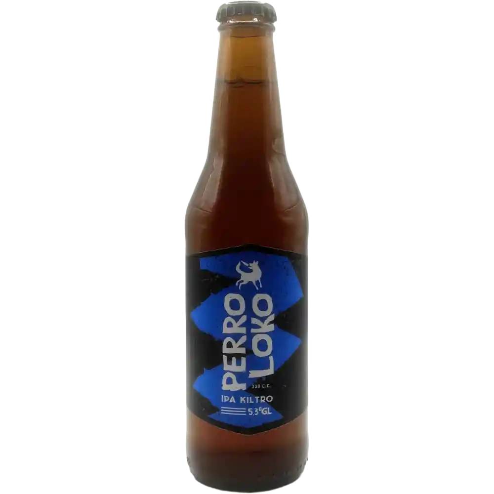 Cerveza Perro Loko Kiltro 5.3º G.l. 330cc