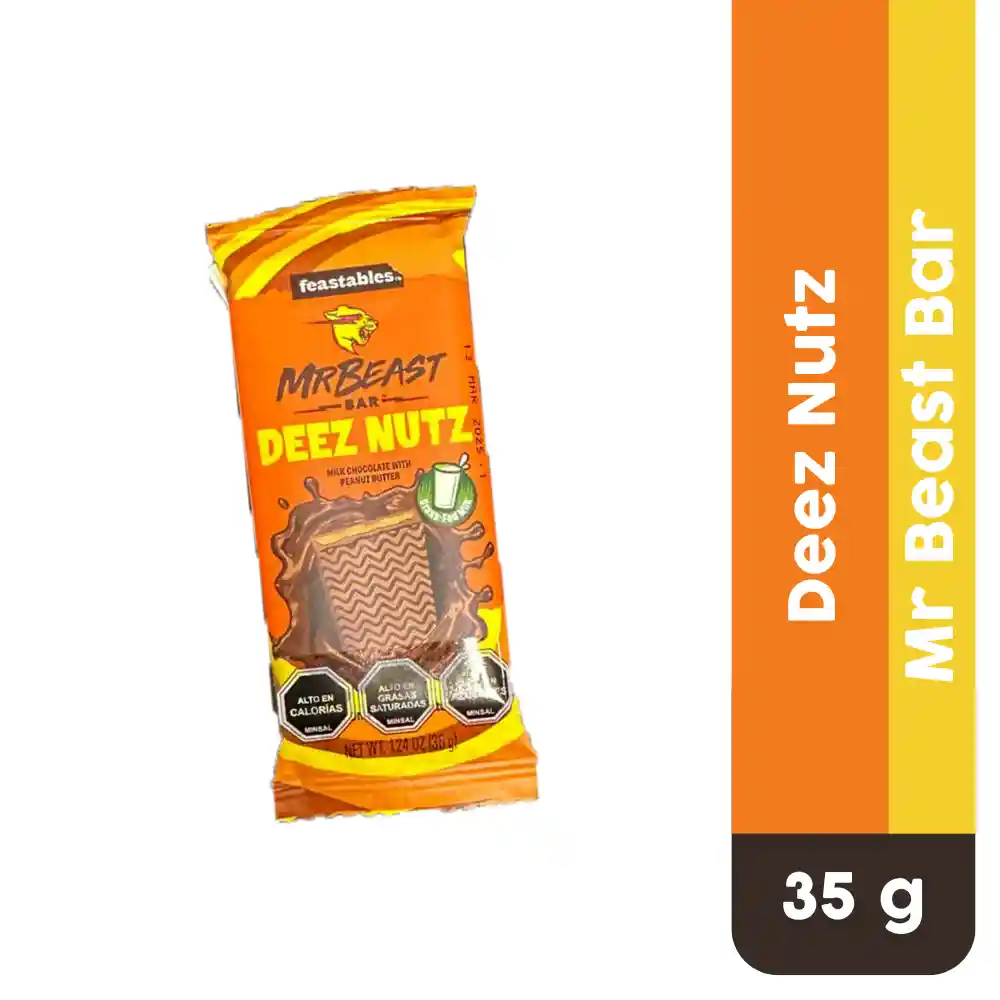 Mr Beast Feastables Peanut Milk Chocolate 35 G