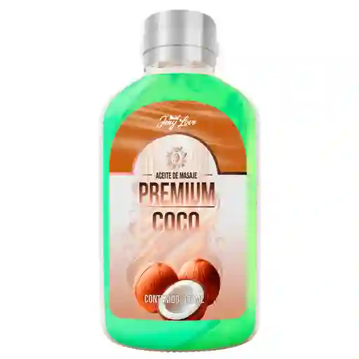 Aceite De Masajes Íntimo Premium Aroma A Coco 130ml