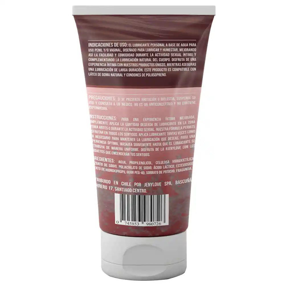 Lubricante Íntimo Premium Aroma A Chocolate 200ml