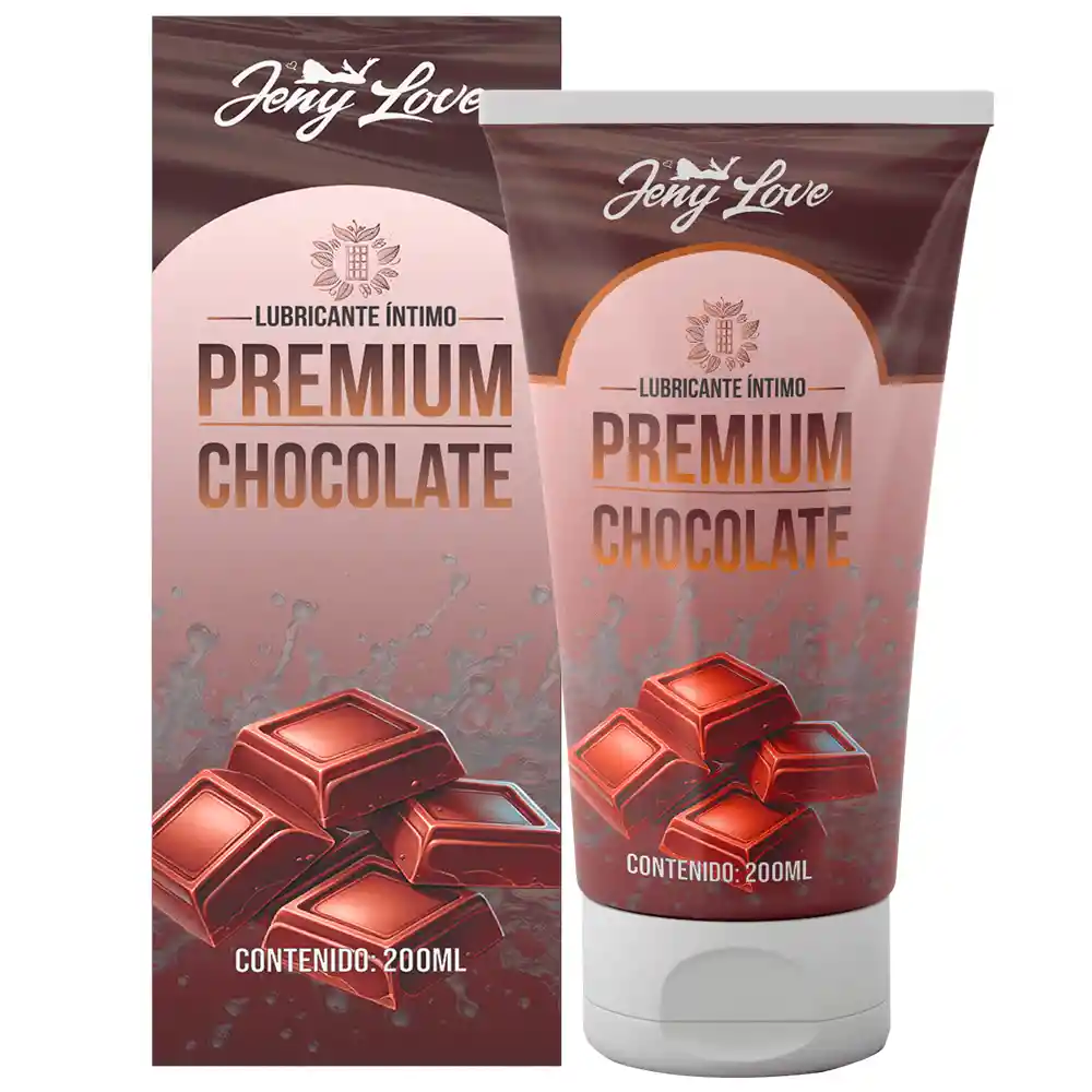 Lubricante Íntimo Premium Aroma A Chocolate 200ml