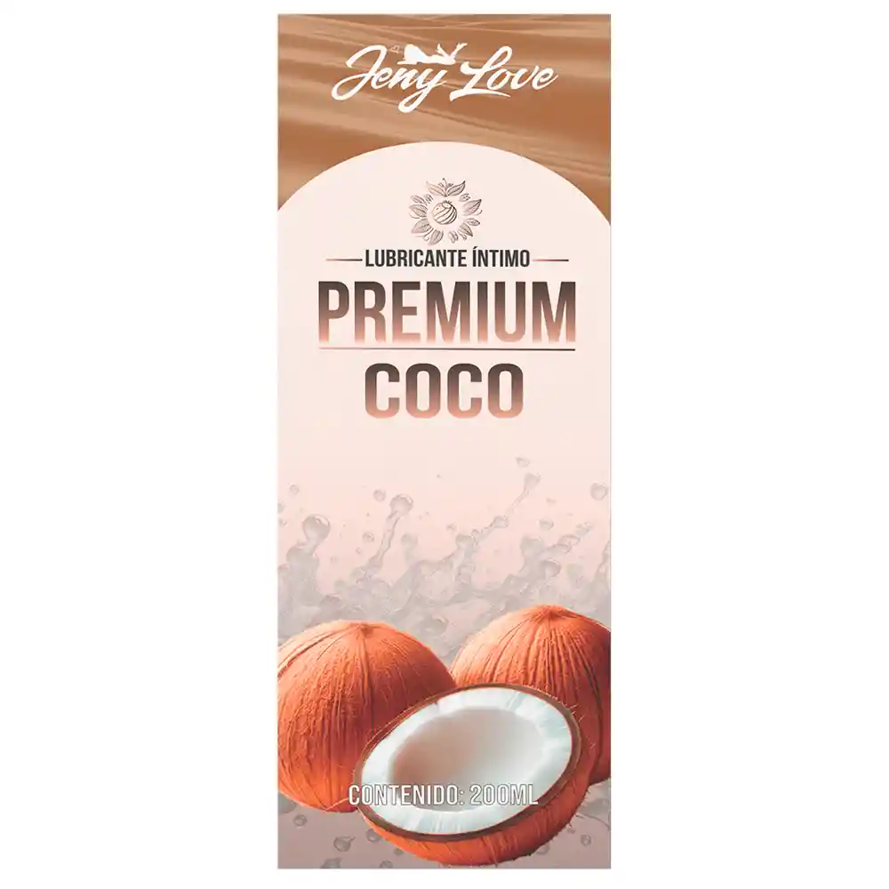 Lubricante Íntimo Premium Aroma A Coco 200ml