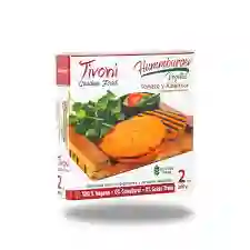 Hamburguesa De Tomate Y Albahaca 200 Gr Marca Tivoni
