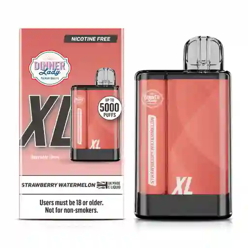 Vaporizador Desechable Strawberry Watermelon 5000 Dinner Lady Fuyl