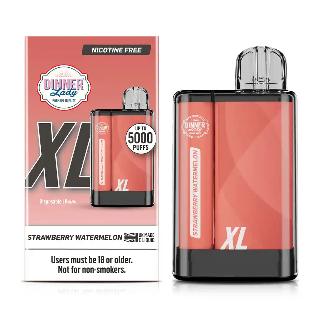 Vaporizador Desechable Strawberry Watermelon 5000 Dinner Lady Fuyl