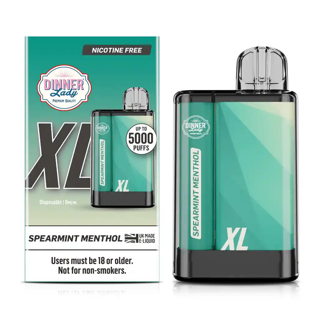 Vaporizador Desechable Spearmint Menthol 5000 Dinner Lady Fuyl