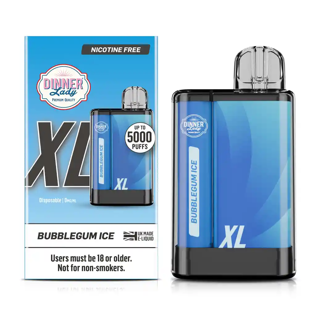 Vaporizador Desechable Bubblegum Ice 5000 Dinner Lady Fuyl