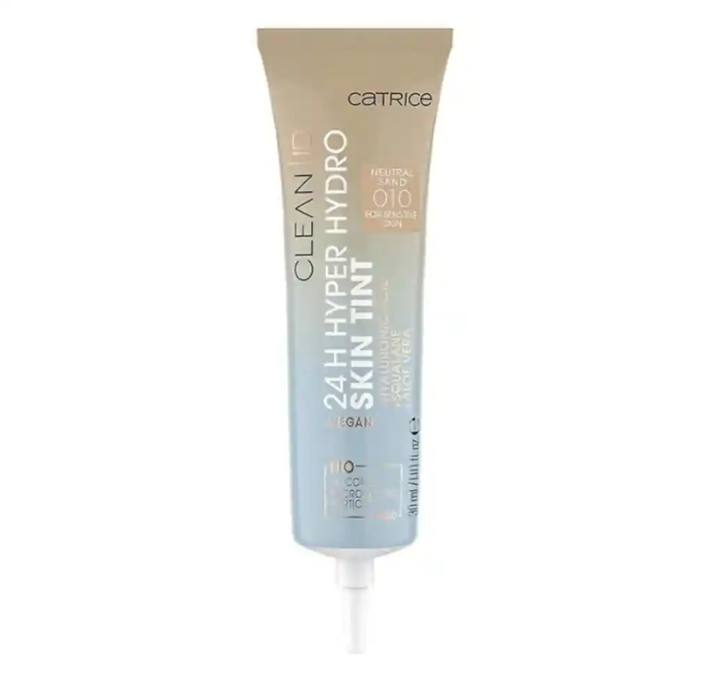 Catrice · Hidratante Con Color Clean Id 24h Hyper Hydro Neutral Sand 010