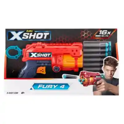 Zuru X-shot Lanza Dardos Fury 4 16x Dardos