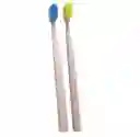 Eco Brush · Cepillo Dental Ecológico Medio X 2 Unidades