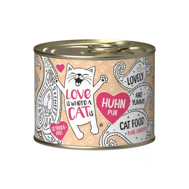 Love Cat Lata Sabor Pollo