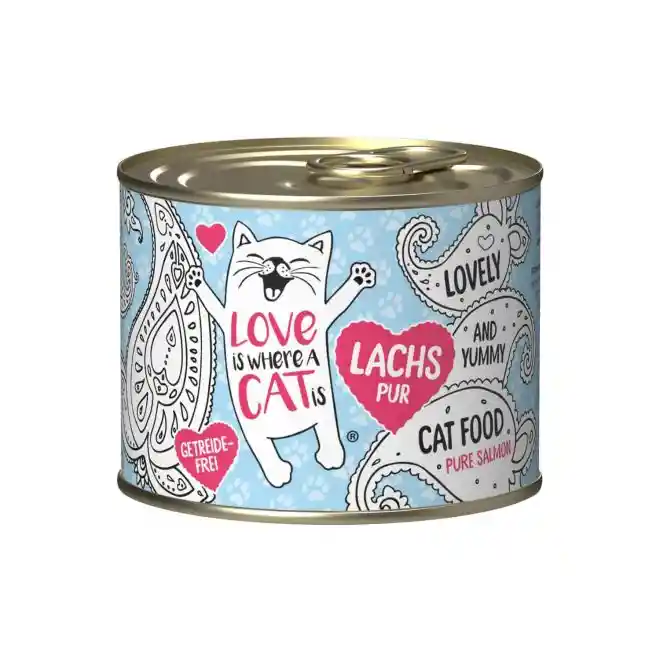 Love Cat Lata Sabor Salmon