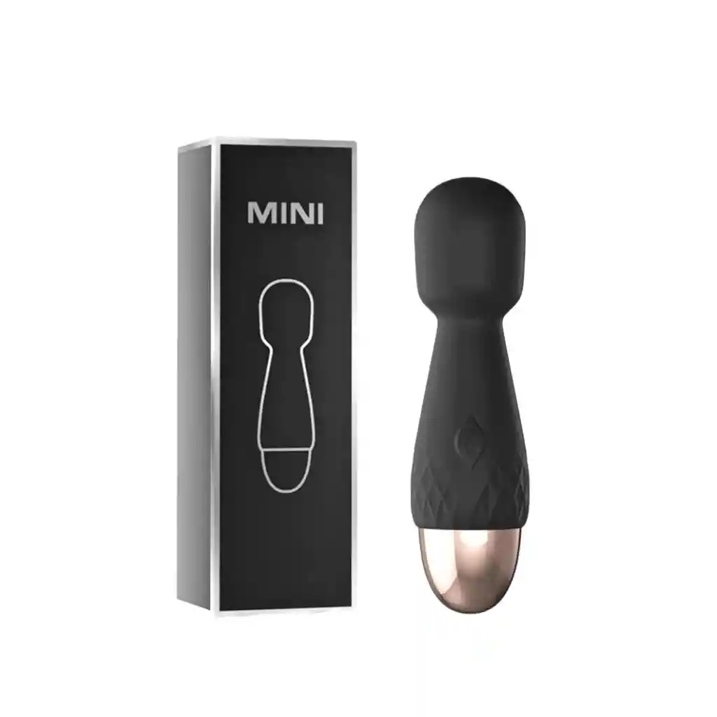 Vibrador Estimulador - Mini Micrófono Negro