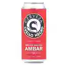 Cerveza Cuello Negro Ambar Lata 473cc