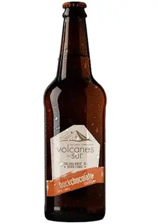 Volcanes Del Sur Bock Chocolate Naranja Desechable 650 Cc