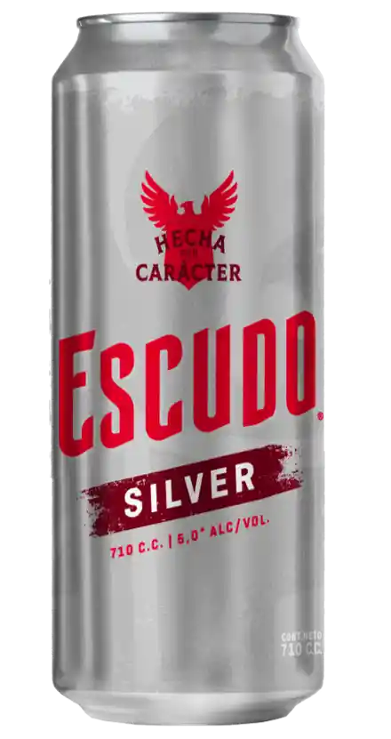 Escudo Silver Lata 710 Cc