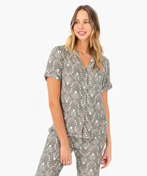 Pijama Mujer Boho M Verde