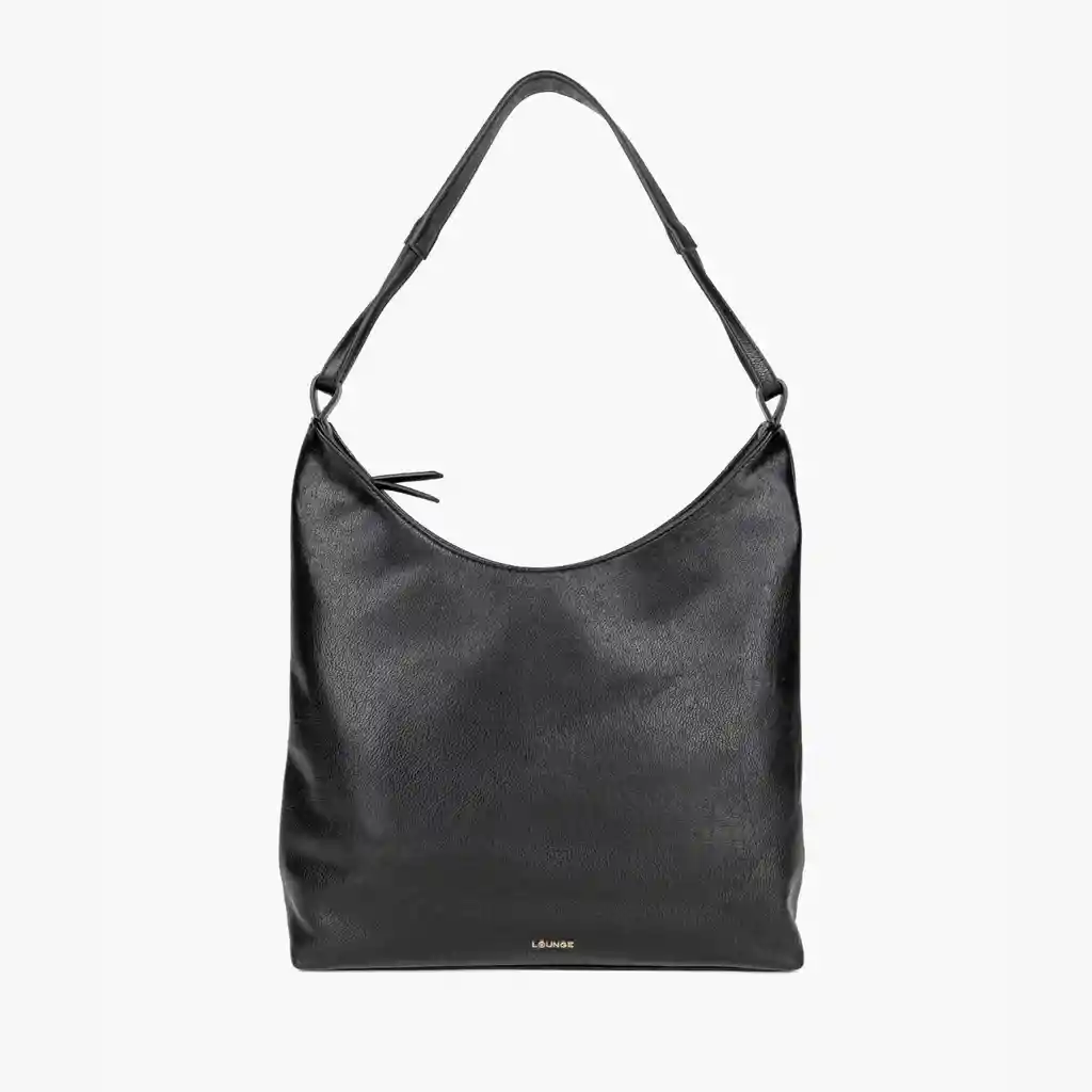 Cartera Tote Mujer Ovalada Negro