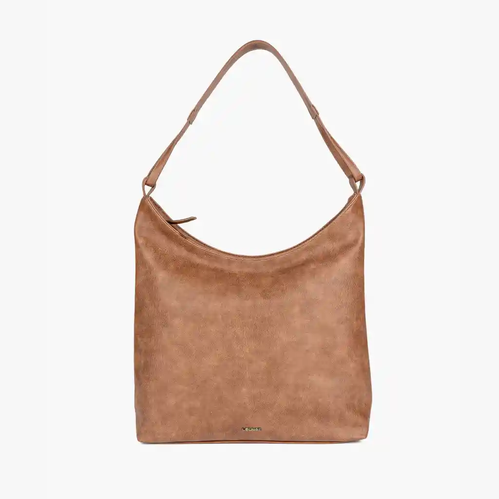 Cartera Tote Mujer Ovalada Café