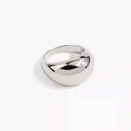 Anillo Mujer Gota M Plateado