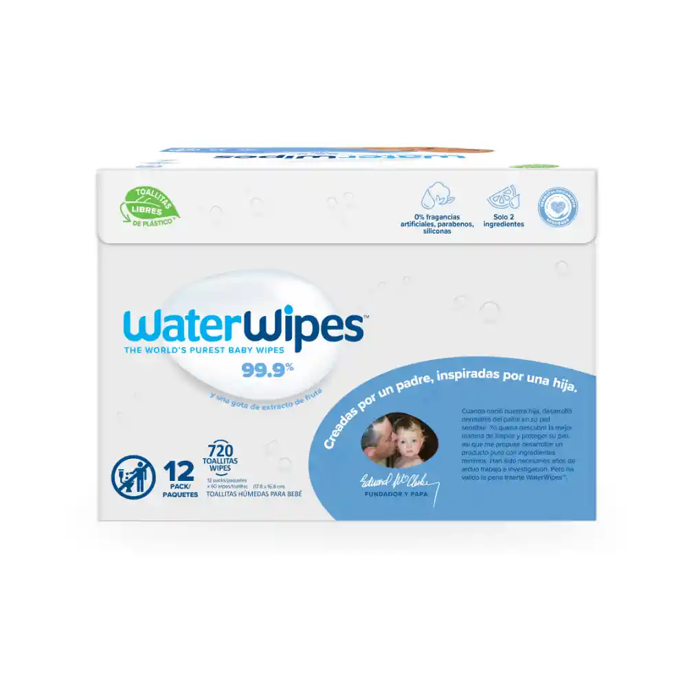 Toallitas Húmedas Waterwipes Caja