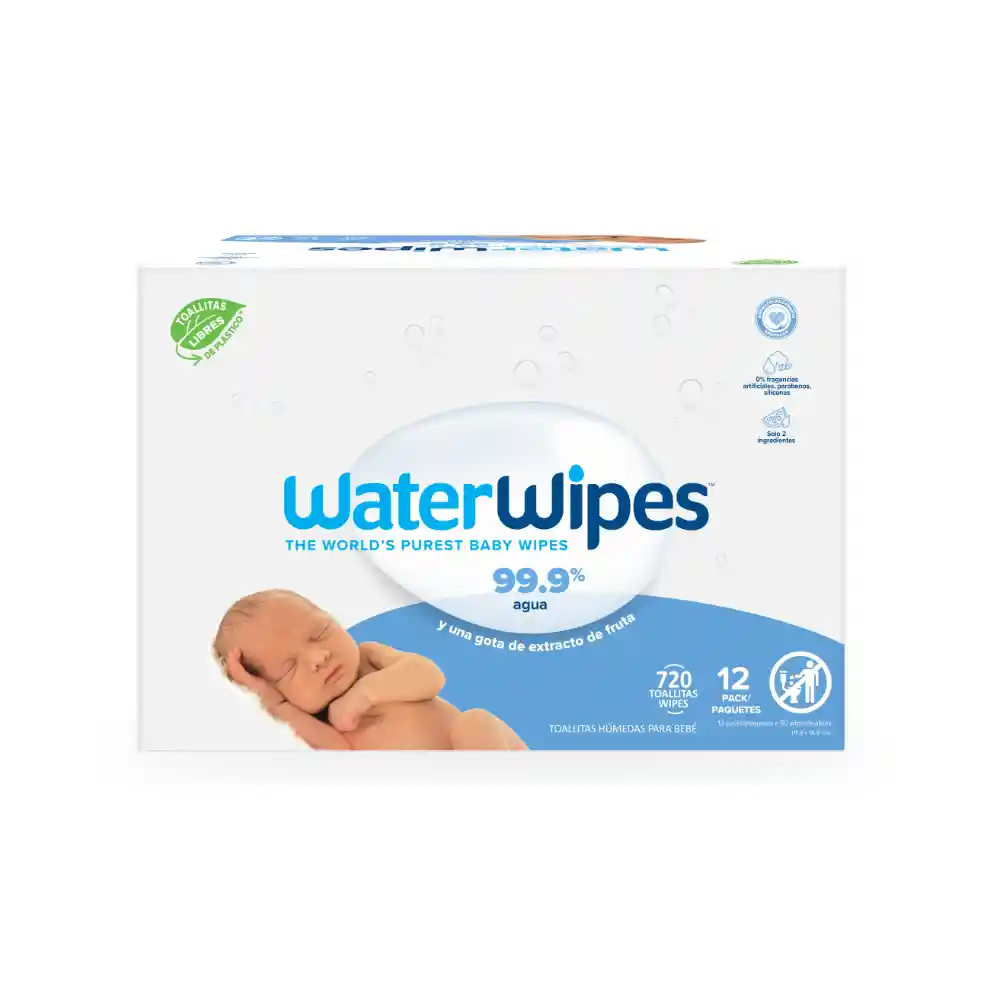 Toallitas Húmedas Waterwipes Caja