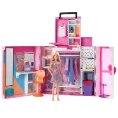 Barbie Closet Ensueño ¡incluye Muñeca! Y Accesorios 36 Piezas