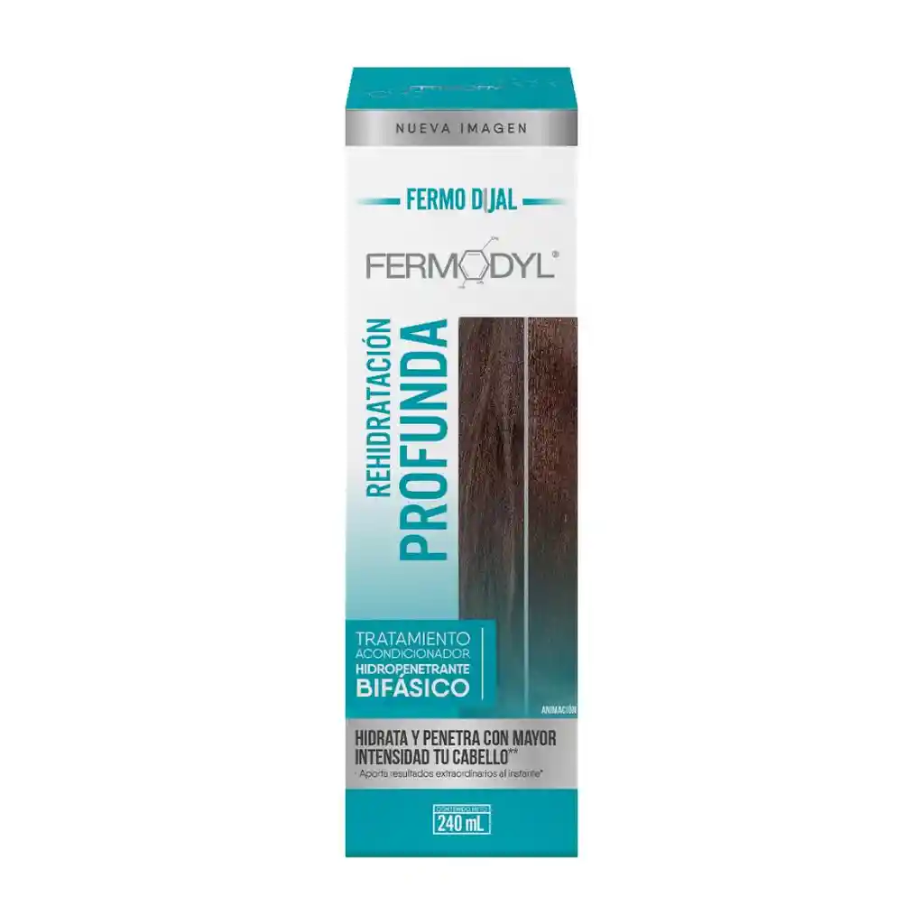 Tratamiento Capilar Fermodyl Fermo Dual Rehidratación Profunda 240 Ml