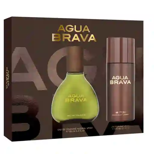 Set Perfume Hombre Agua Brava + Desodorante 150 Ml