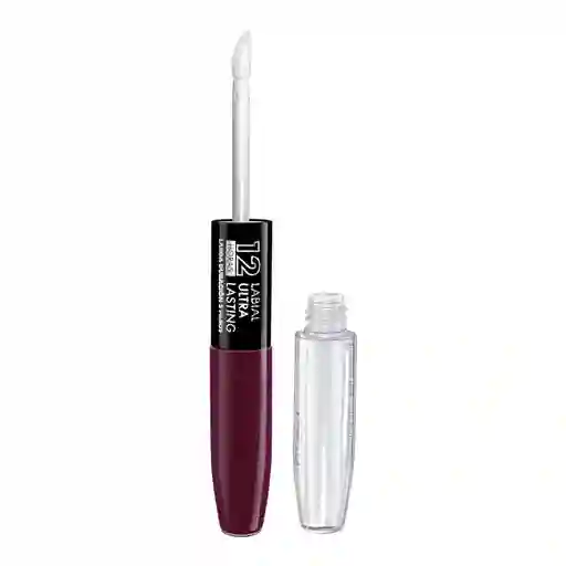 Labial Petrizzio 2 Pasos Ultra Lasting 12 Hrs. Cassis