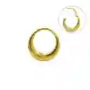 Piercing Septum Clicker 10mm 16g Titanio Astm F136 Dorado