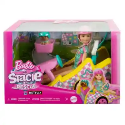 Mattel Barbie Vehículo Stacie Al Rescate