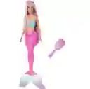 Mattel Barbie Sirena Muñeca Y Accesorios Pelo Largo Lila