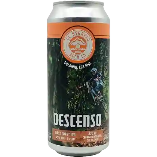 Cerveza El Regreso Descenso 6.5º G.l. 473cc