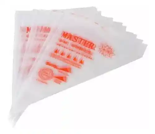 100 Mangas Desechables Para Repostería Pastelería Cocina L 35cm