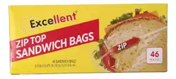 Bolsas Ziploc Sándwich Comidas Frutas Snacks Bolsa Hermética